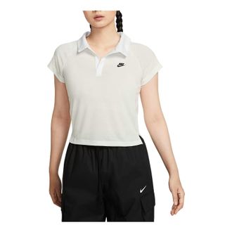 Nike (WMNS) Nike Sportswear Retro Polo Shirt White IH8503-133