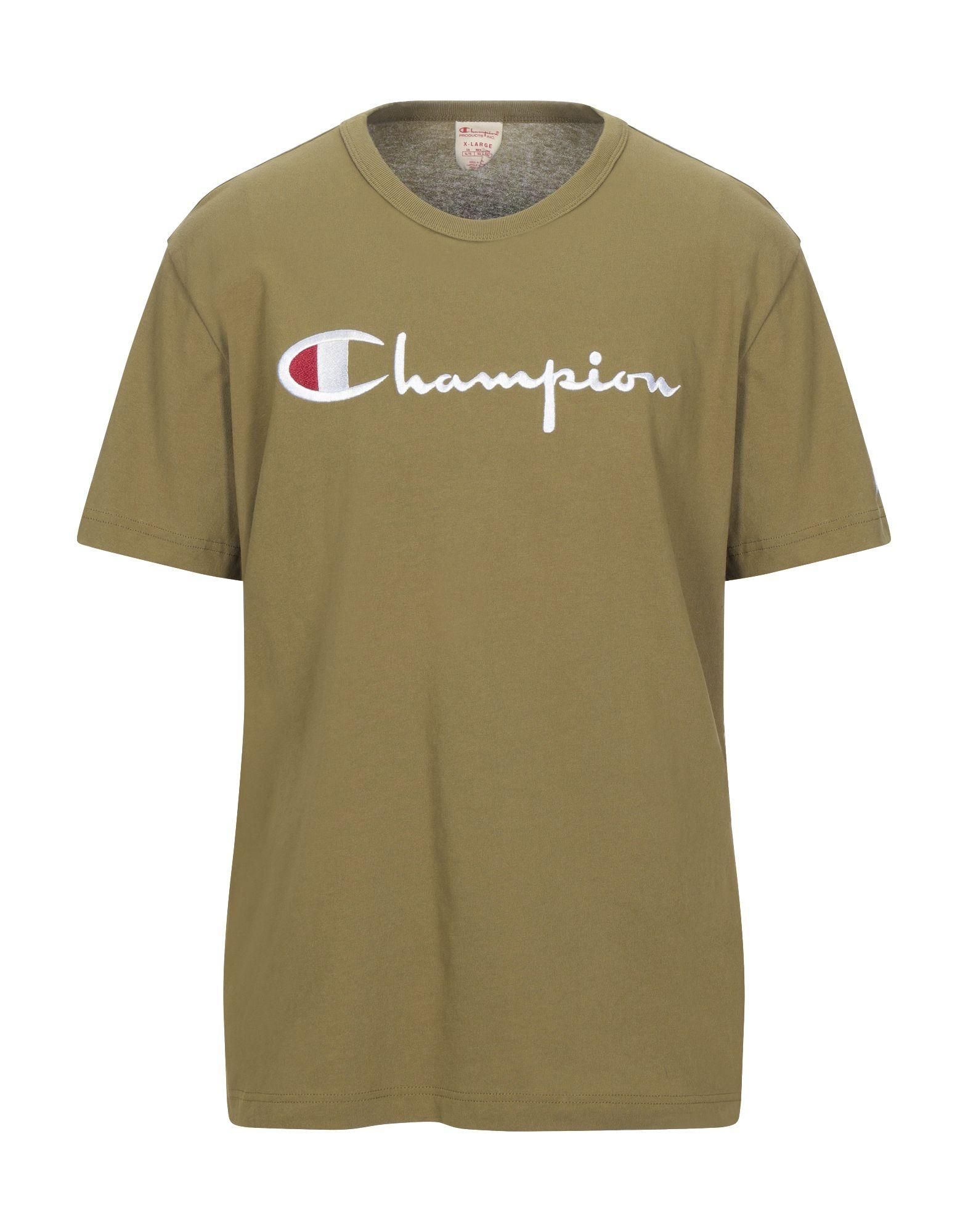 Green champion t shirt deals