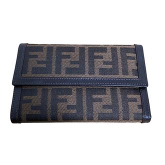 Fendi Brown Zucca Wallet (Tri-Fold) (Pre-Owned)