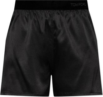 Tom Ford Silk Shorts - Dames - Bermuda - Zwart - XS - Korte Broeken