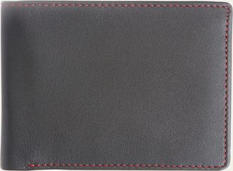 Royce Leather Personalized Leather RFID-Blocking Trifold Wallet