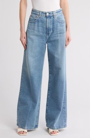 AG - Adriano Goldschmied Deven High Waist Wide Leg Jeans in 17 Years West Lake at Nordstrom Rack, Size 31
