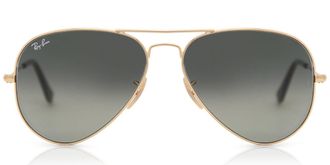 Ray-Ban RB3025 Aviator Large Metal 181/71 Mens Sunglasses Gold Size 58