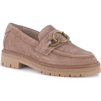 Naot Fremont Platform Loafer in Almond Suede at Nordstrom Rack, Size 10Us / 41Eu