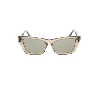 Saint Laurent Sunglasses, unisex, Gray, Size: ONE SIZE Classic Sunglasses