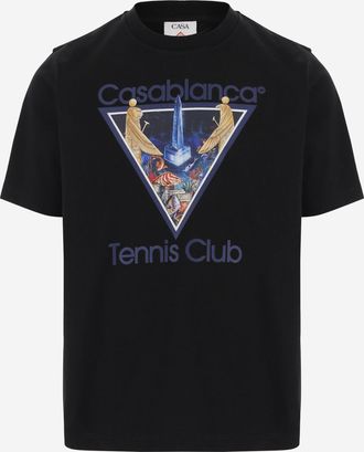 Casablanca T-shirt in cotone stampato Casablanca