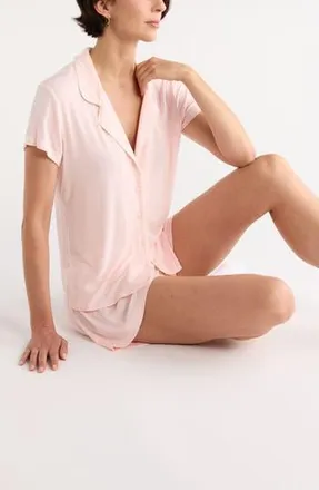 Nordstrom Rack Tranquility Shortie Pajamas in Pink Crystal at Nordstrom Rack, Size X-Large