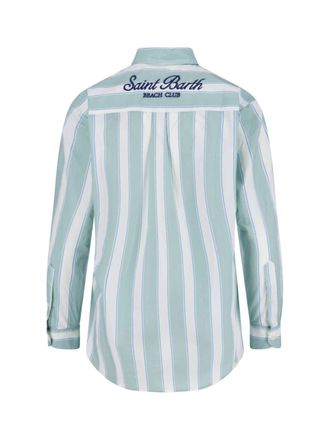 MC2 Saint Barth Womens Shirts Green Cotton