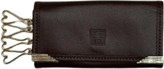 Givenchy Pre-owned Accessories, female, Brown, Size: ONE SIZE Pre-owned Leather Key-Holder