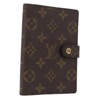 Louis Vuitton Pre-owned Accessories, female, Brown, Size: ONE SIZE Pre-owned Day Planner Cover