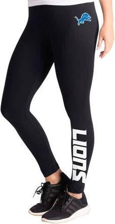G-III 4Her by Carl Banks Womens G-III 4Her by Carl Banks Black Detroit Lions Pregame Leggings at Nordstrom, Size Small
