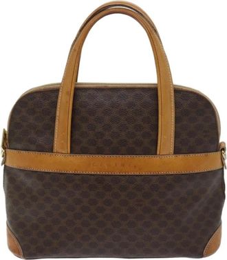 Celine Pre-owned Handbags, female, Brown, Size: ONE SIZE Pre-owned Boston Bag