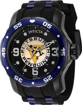 Invicta IN-42646 Mens NHL Watch - Black - One Size