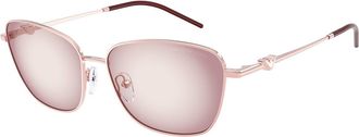 Emporio Armani EA2170 34268H Womens Sunglasses Pink Size 57