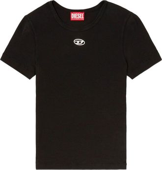 Diesel Baumwoll-T-Shirt mit Diesel-Logo
