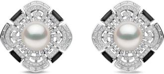 Yoko London Orecchini Cleopatra con perle e diamanti - Argento