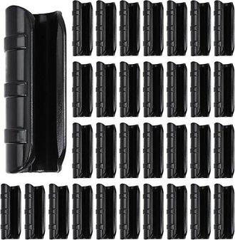 OEM Abrazaderas Para Invernadero, 50 Unidades, Protecci&oacute;n Para Vidrio, Clip De Fijaci&oacute;n, Herramientas De Jardiner&iacute;a, Pl&aacute;stico, Negro, 7,8 X 2,2 Cm