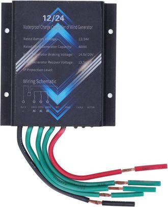 OEM Regulador Para Generador De Turbina E&oacute;lica De Aleaci&oacute;n De Aluminio, Resistente Al Agua, 400 W, 12 V/24 V