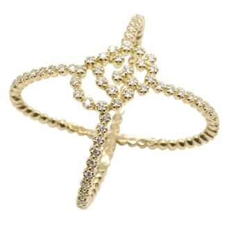 Gucci Clear Yellow Gold Yellow Gold (18K) Band Ring (Pre-Owned)