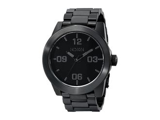 Nixon Corporal SS Mens Watches All Black, Stainless Steel