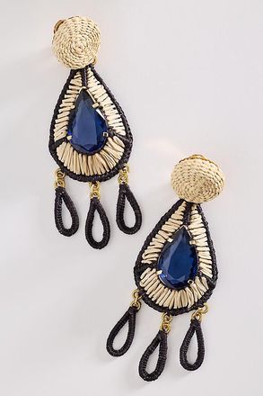Mercedes Salazar Midnight Clip-On Earrings