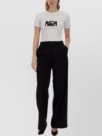 Msgm logo t-shirt