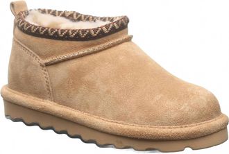Bearpaw Womens Super Shorty Deco Boot In Iced Coffee