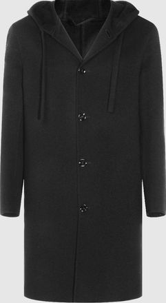 Lardini Coats Blacks And Greys-Uomo