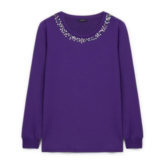 Fiorella Rubino Mujer, Camisetas, Púrpura, Talla: M