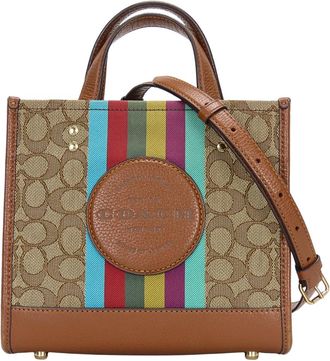 Coach Dempsey Tote Signature canvas 2way bag