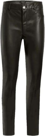 Marciano Nova 5 Pocket Skinny - Dames - Leren Broeken - Zwart - M - Leer - Broeken