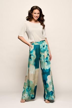 Mart Visser Corby Print Broek Blauw