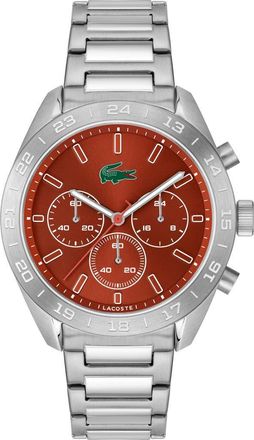 Lacoste Boston Chronograph Bracelet Watch, 42mm in Clay at Nordstrom