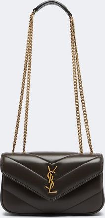 Saint Laurent Borsa a spalla Loulou Mini in pelle
