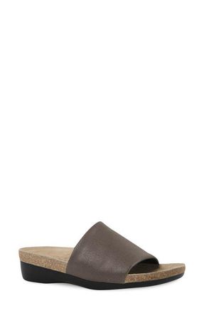Munro Casita Slide Sandal in Mocha Metallic at Nordstrom, Size 10.5