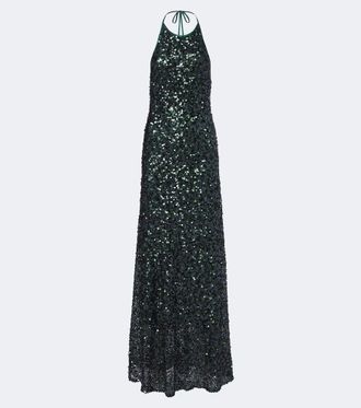 CHRISTOPHER ESBER Abito lungo con paillettes