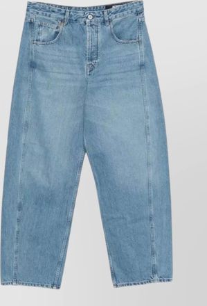Jacquemus de nimes wide leg denim trousers