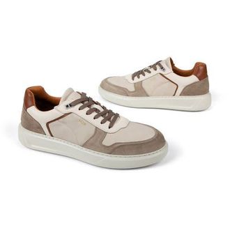 Anthony Veer Acton Court Sneaker in White Tan Multi at Nordstrom, Size 11