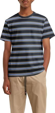 Generic Mens Striped T-Shirt Multipack Short Sleeve Cotton Casual Summer Lightweight Crew Neck Everyday Essential Casual Tee-1