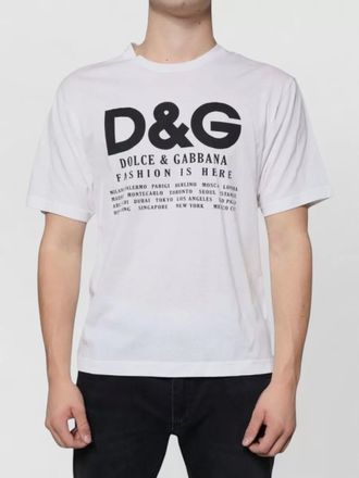 Dolce & Gabbana logo print cotton t-shirt