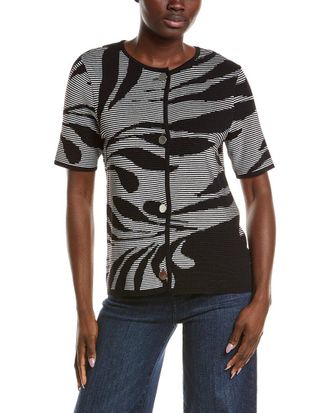 Anne Klein Floral Cardigan