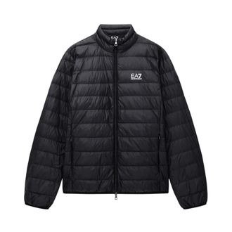 Emporio Armani Down Jackets, male, Black, Size: 3XL Down Jacket