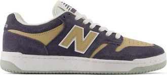 New Balance Unisexo NB Numeric 480 en Gris/Beige, Gamuza/Malla, Talla 42.5