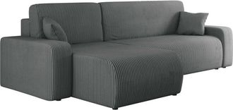 Mirjan24 Mobilier1 - Sof&aacute; rinconero Shelton 102, Poso 22, Funci&oacute;n de descanso, Almacenaje, 244x145x82cm, 0