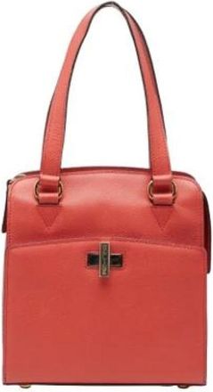Celine Pre-owned Handbags, female, Red, Size: ONE SIZE Pre-owned Leather celine-bags