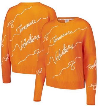 KADYLUXE Womens Tennessee Orange Tennessee Volunteers Love Note Embroidered Sweater at Nordstrom, Size Xx-Large