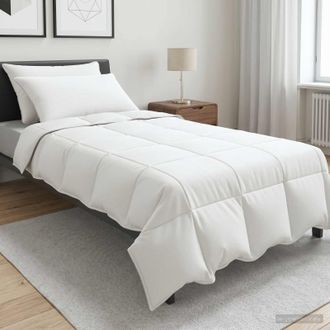 vidaXL Vidaxl Set Di Piumoni 2 Pz 140 X 220 Cm Estate 150 Gsm Fibra Di Bamb&ugrave;