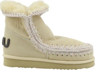 Mou Eskimo 18 - Dames - Winterlaarzen - Wit - 36 EU - Leer - Schoenen