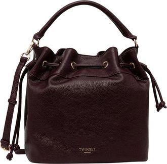 Twinset Bolso tipo saco con fruncido - Bags - Mujer - Rojo - ONE SIZE