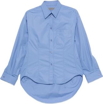 Balenciaga Curved-hem Shirt
